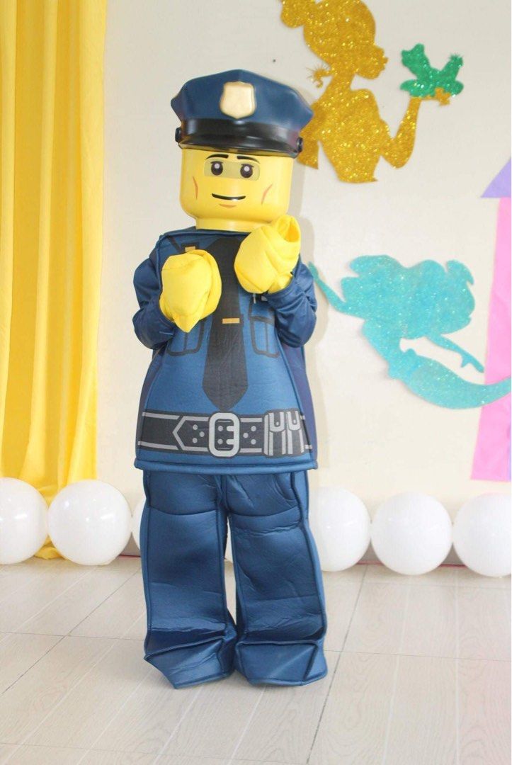 Police shop lego costume