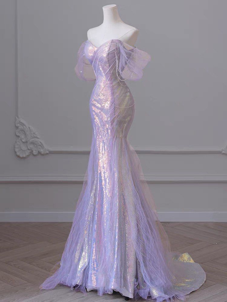 Lilac gowns clearance