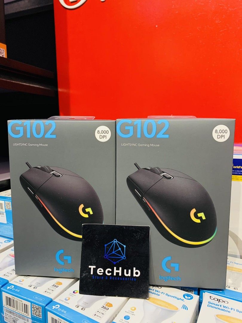 Logitech G102 LIGHTSYNC RGB Gaming Mouse Black (Category: Mouse & Mousepads) located in Makati City. Submitted by techubstoreandaccessories (Listing ID 1258398184, Image 2). Description: Logitech G102 LIGHTSYNC RGB Gaming Mouse Black On Hand‼️ Ready to Pick-up/Ship‼️ DETAILS: ✅BRAND NEW & ORIGINAL. ✅7 Days Replacement for Factory Defects and 1year Limited Warranty. (Terms and conditions apply). ✅With Sales Invoice (BIR REGISTERED) and Warranty Re