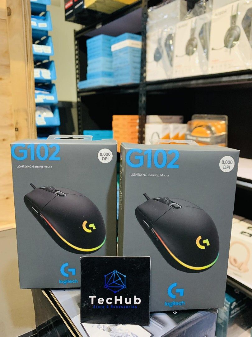 Logitech G102 LIGHTSYNC RGB Gaming Mouse Black (Category: Mouse & Mousepads) located in Makati City. Submitted by techubstoreandaccessories (Listing ID 1258398184, Image 1). Description: Logitech G102 LIGHTSYNC RGB Gaming Mouse Black On Hand‼️ Ready to Pick-up/Ship‼️ DETAILS: ✅BRAND NEW & ORIGINAL. ✅7 Days Replacement for Factory Defects and 1year Limited Warranty. (Terms and conditions apply). ✅With Sales Invoice (BIR REGISTERED) and Warranty Re