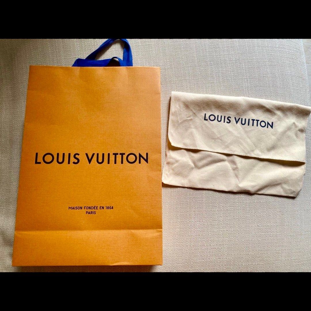 Louis Vuitton paper bag medium, Luxury, Accessories on Carousell