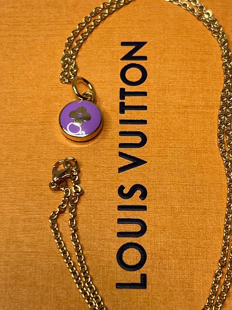 Louis Vuitton, Jewelry, Louis Vuittonlv Lock And Key 38 Gold Lightly  Loved With Necklace