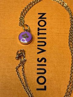 LOUIS VUITTON Key ring holder chain Bag charm AUTH Bijou Sac Fleur