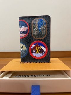 Louis Vuitton M82324 Pocket Organizer , Navy, One Size