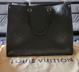 PRE-ORDER] Preloved Louis Vuitton Empreinte Leather Tote. 34*28cm., Luxury,  Bags & Wallets on Carousell