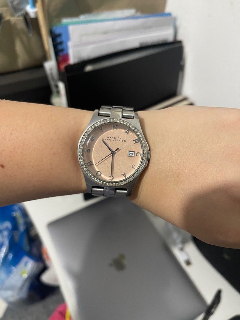 Marc jacobs deals diamond watch