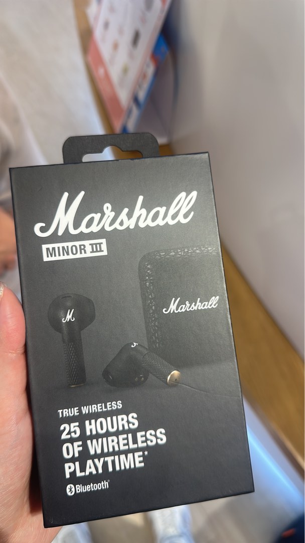 Marshall minor3, 音響器材, 耳機 - Carousell