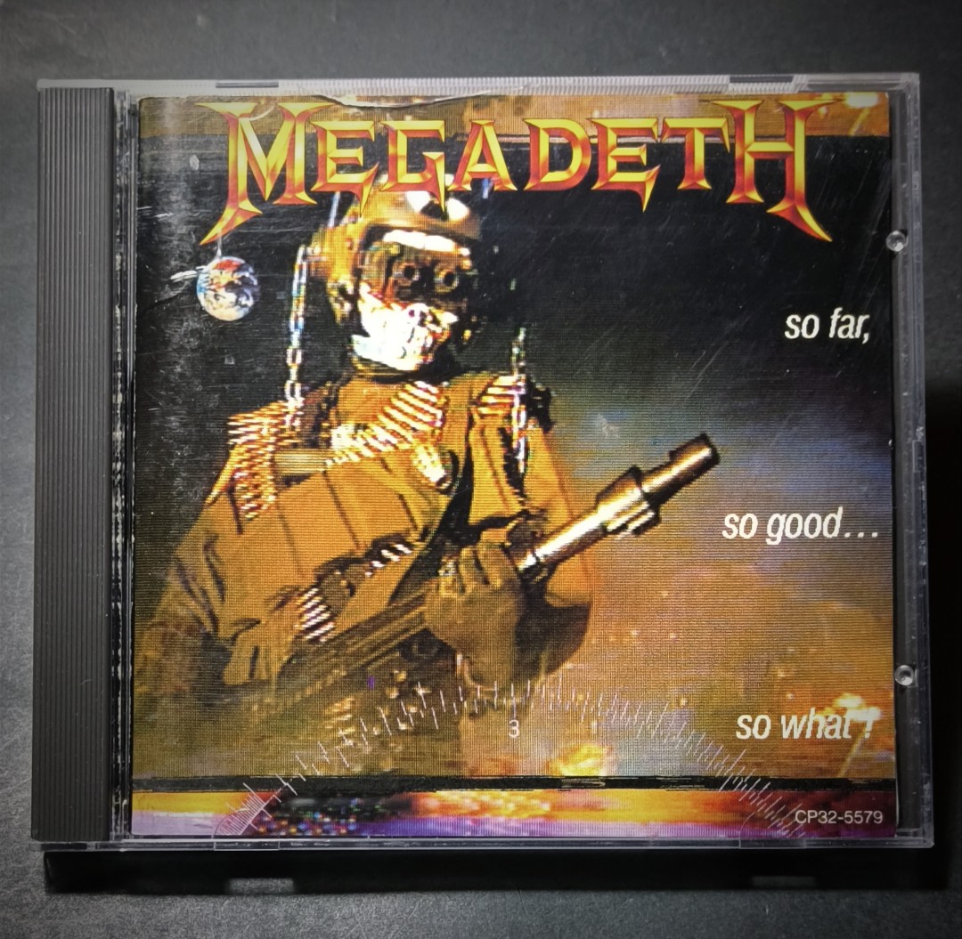 Megadeth - So far, so good so what! (CD, Japan CP32-5579, 1988 