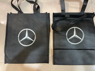 Mercedes-Benz Shopper Bag Tote Shopping Bag Grey Black