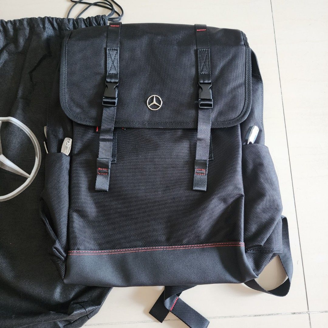 Mercedes-Benz Laptop Backpack, Men's Fashion, Bags, Backpacks on