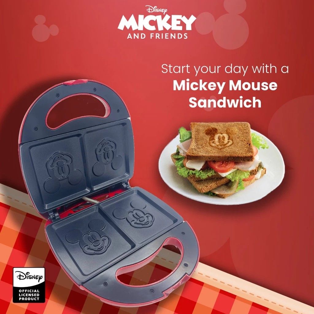 Mickey mouse sandwich maker, TV & Home Appliances, Kitchen Appliances