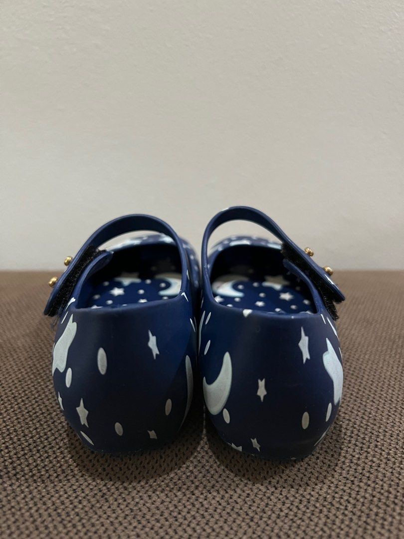 Navy mini melissa shoes hot sale