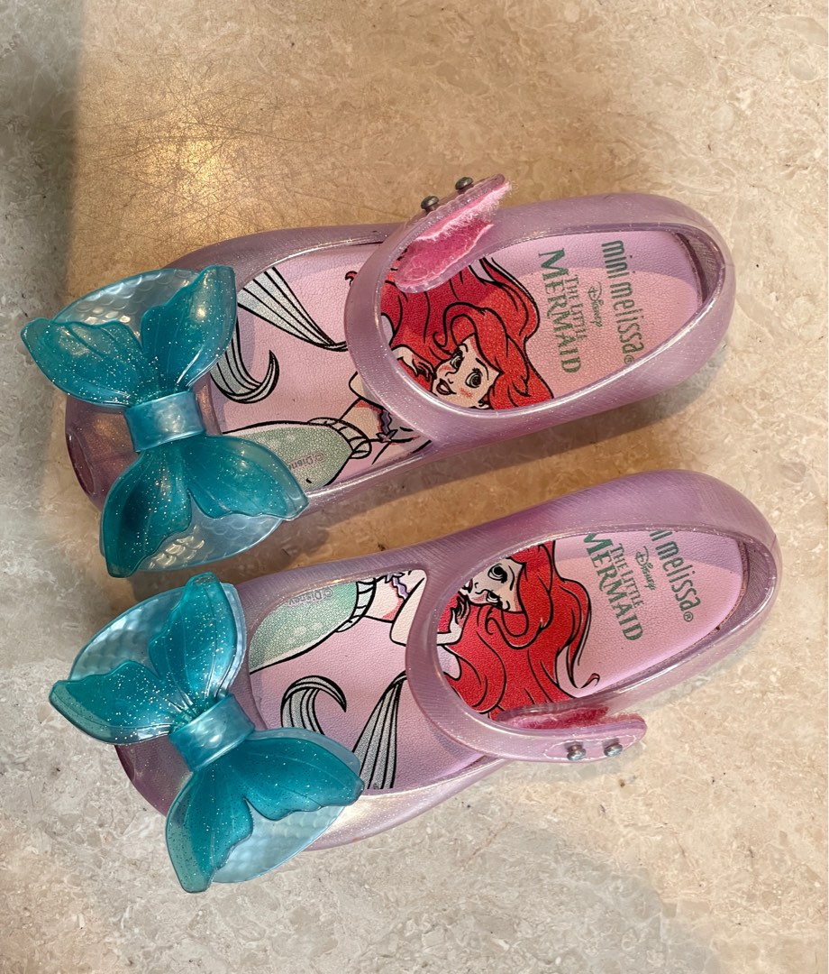 Mermaid top jelly shoes