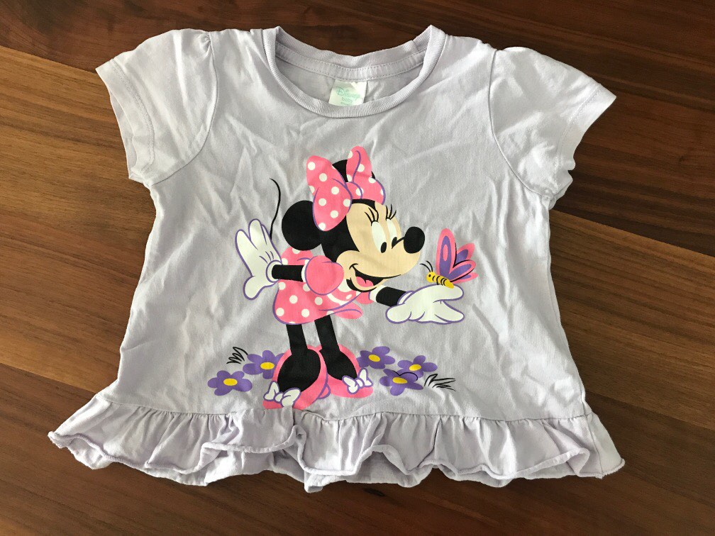Girls minnie mouse tops cheap