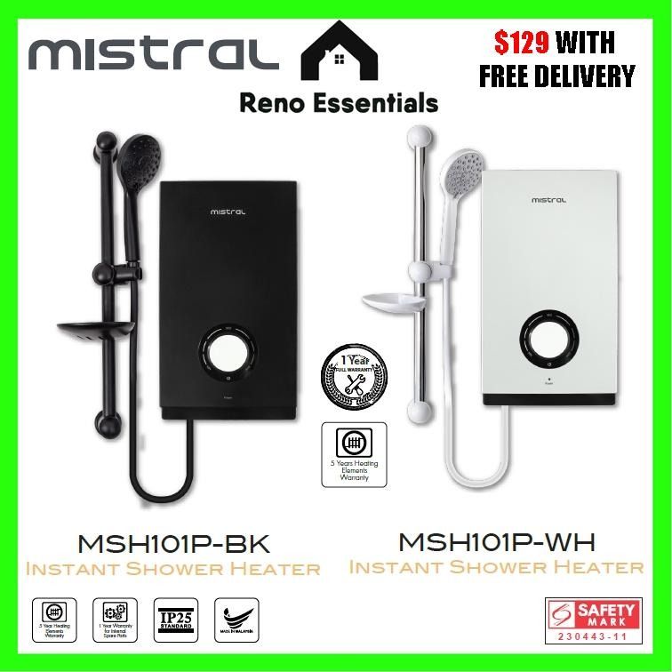 Msh101p Mistral Instant Water Heater Instant Shower Heater Copper