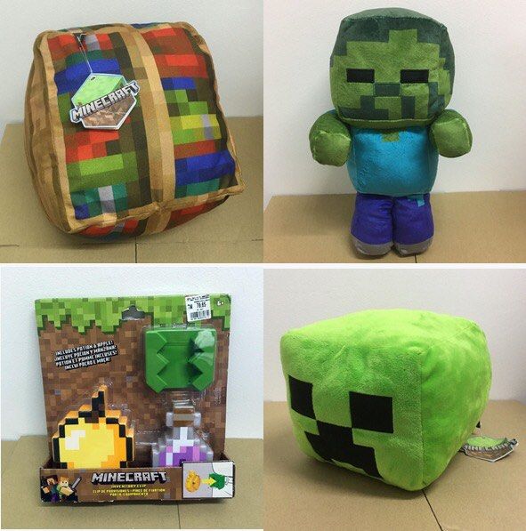 Minecraft plush clip 2025