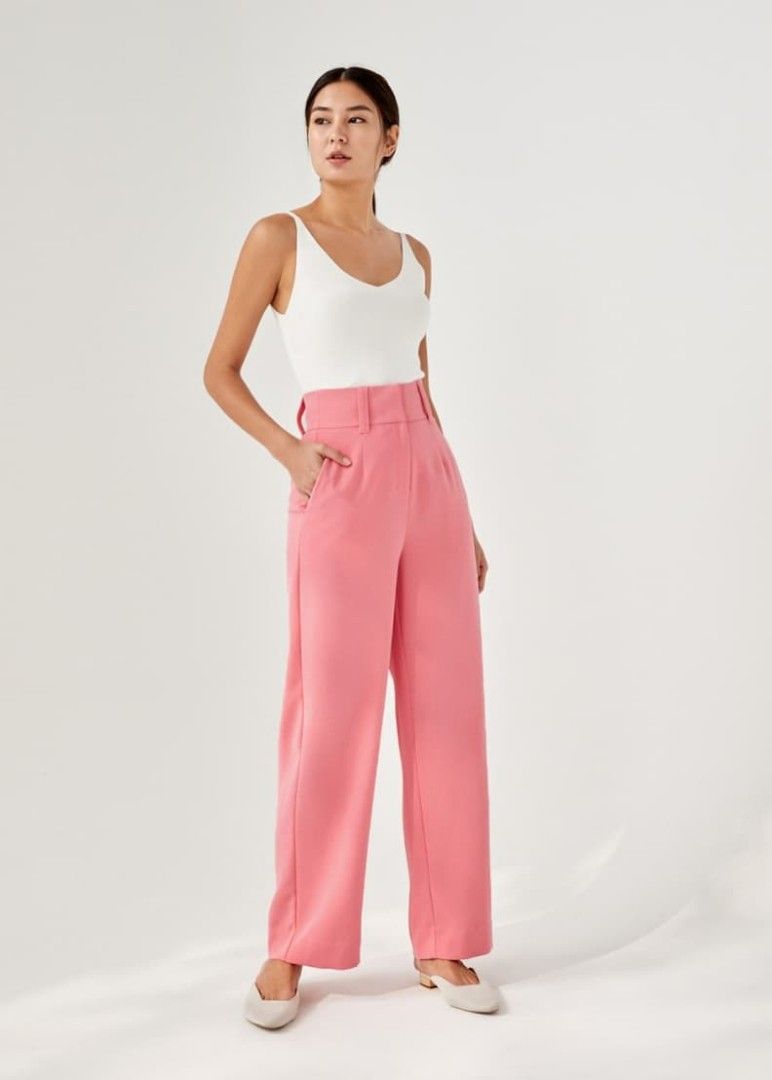 Buy Morie Regular High Waist Straight Leg Pants (2022 Version