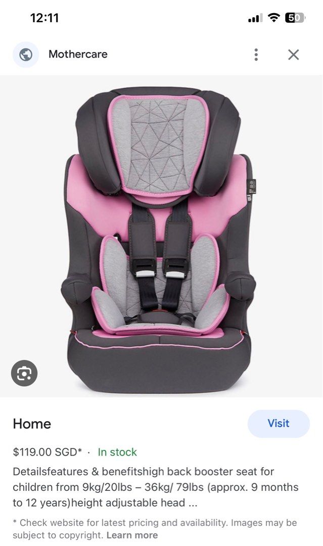 Mothercare advance deals xp review