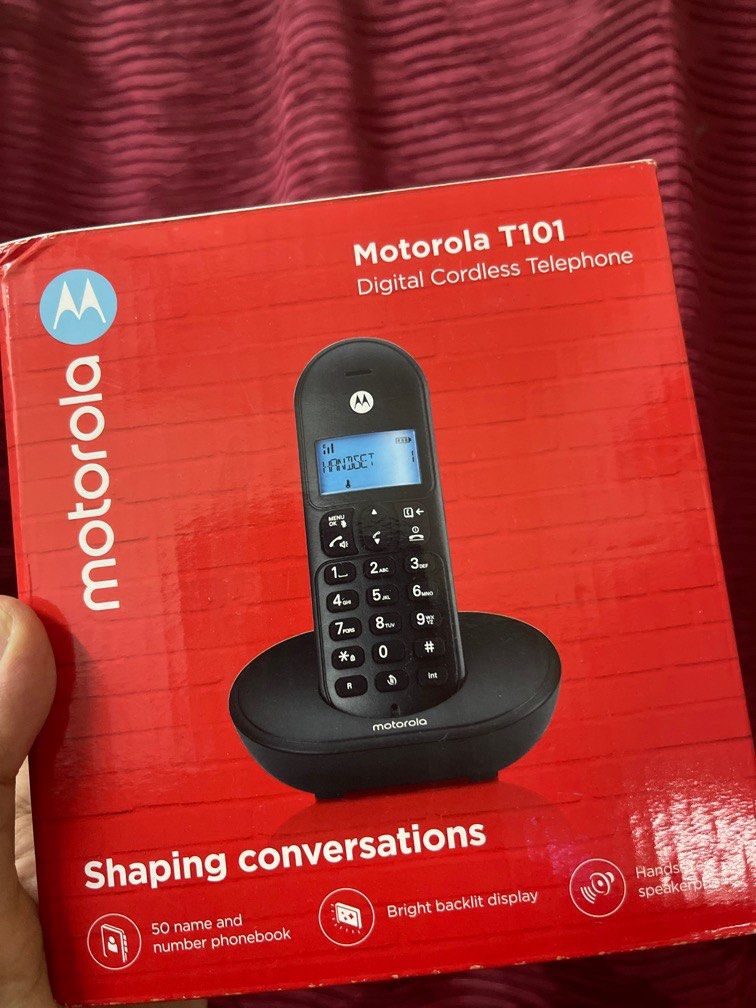 Motorola T101 Digital Cordless Telephone, Mobile Phones & Gadgets