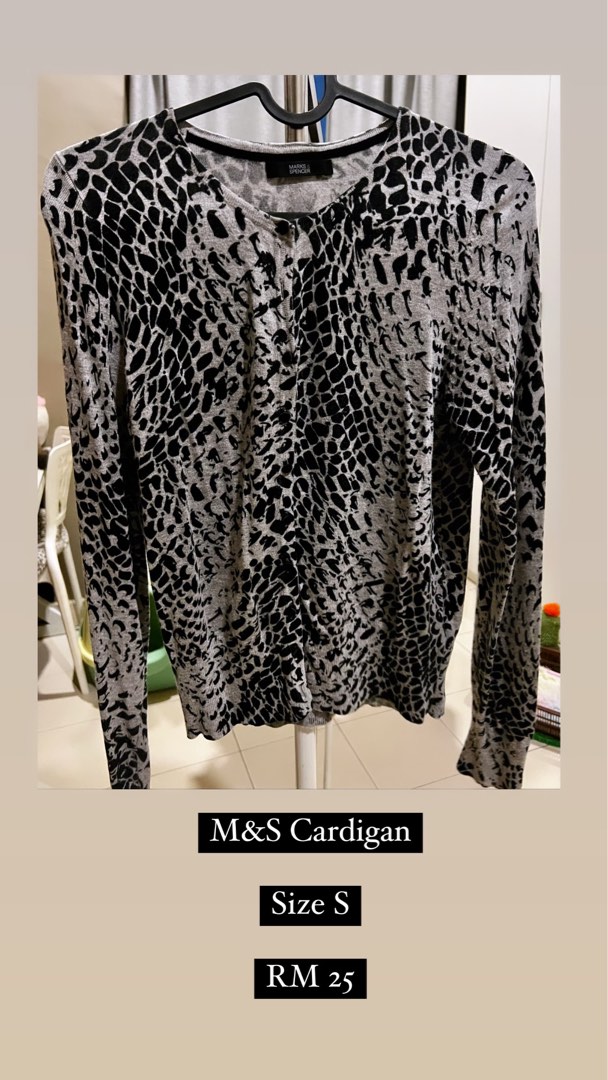 M&s leopard cardigan shop