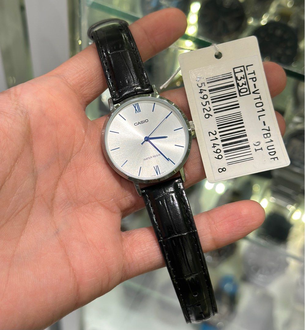 MTP VT01L MODEL CASIO ANALOG COUPLE WATCH BRANDNEW