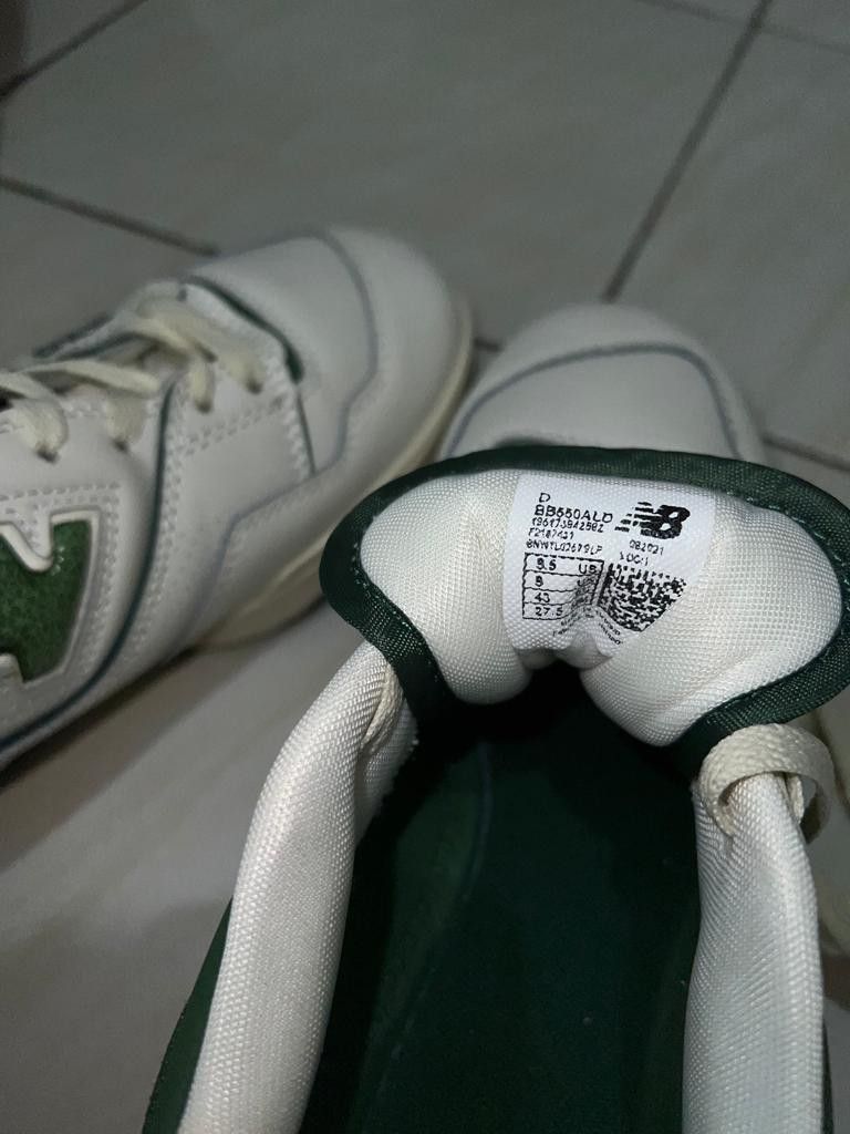 New Balance aimé leon dore 550, Fesyen Pria, Sepatu , Sneakers di