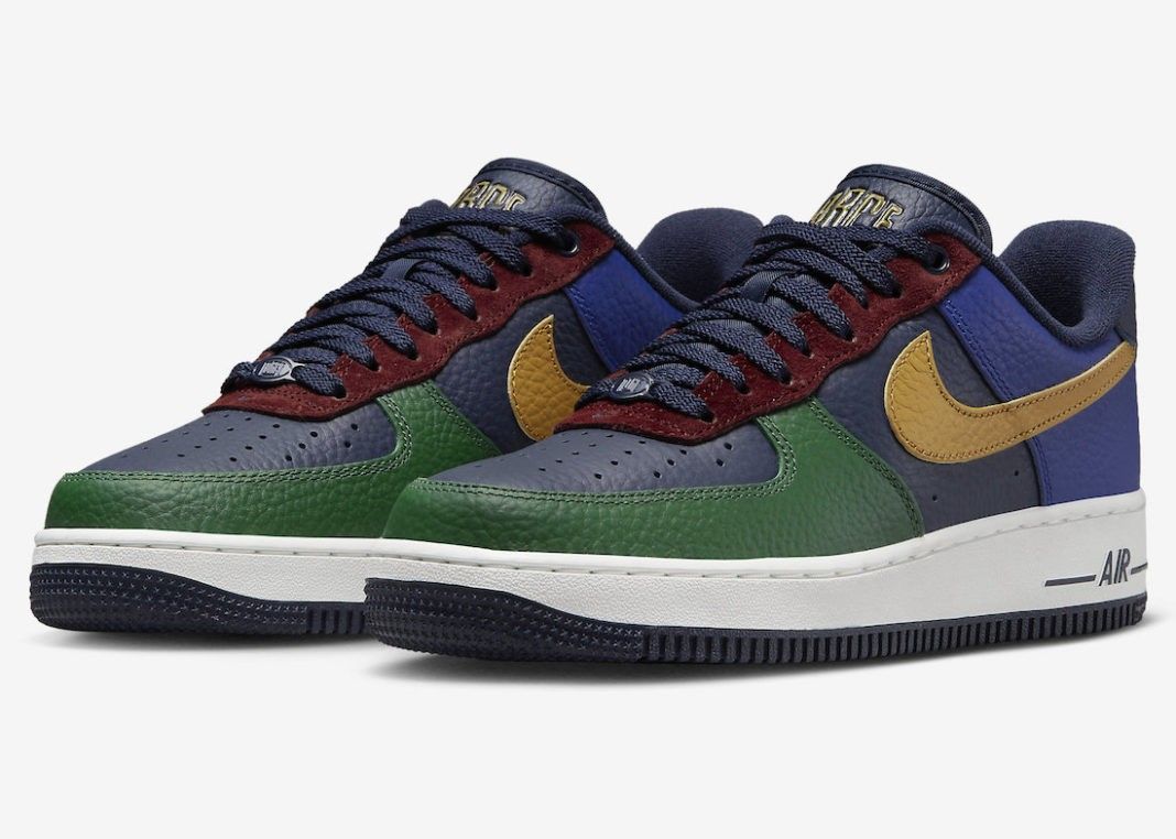 NIKE AIR FORCE 1 '07 LX WMNS Obsidian and Gorge Green DR0148-300