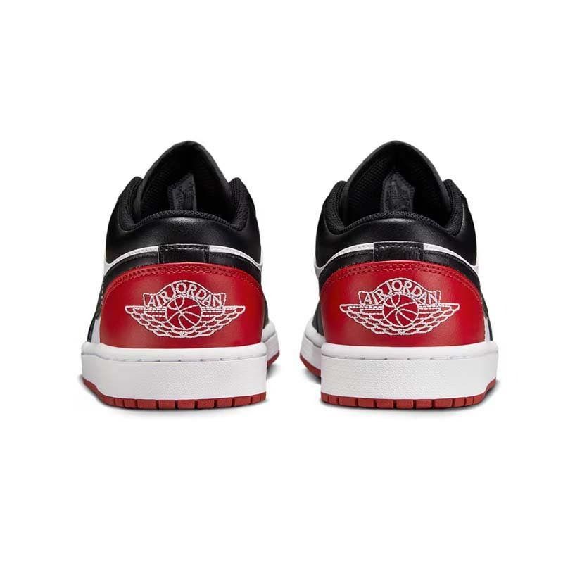 Nike Air Jordan 1 Low 黑紅喬丹 AJ1運動休閒鞋 553558-161