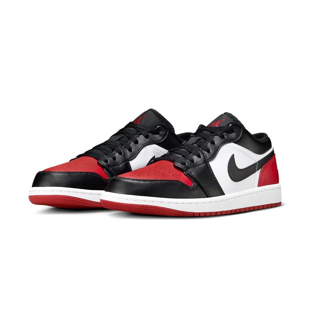 Nike Air Jordan 1 Low 黑紅喬丹 AJ1運動休閒鞋 553558-161