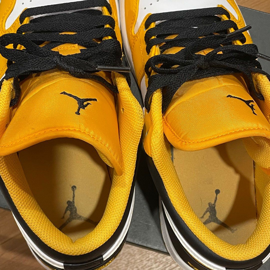 NIKE AIR JORDAN 1 LOW 黃色 TAXI（553558-701）