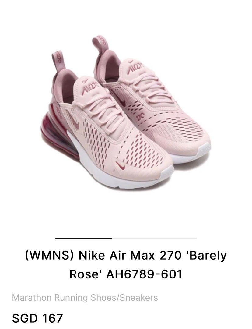 Nike Air Mad 270 Trainers in Pink Women s Fashion Footwear