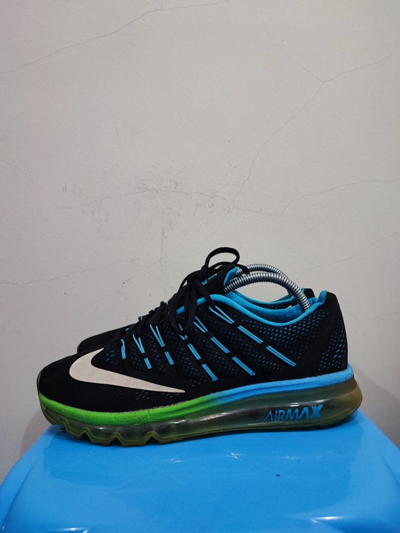 Nike air max shop 2016 black green