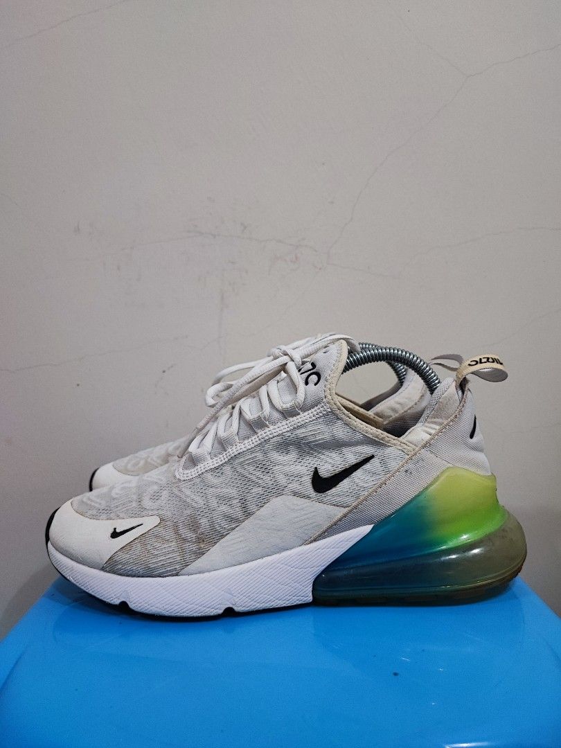 Nike air max 270 sales se white/ white-lime blast-photo blue
