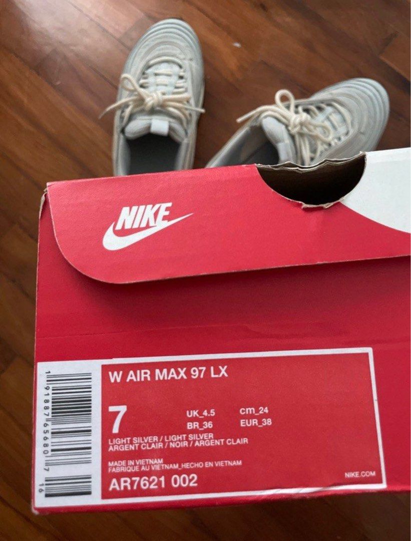 Nike 97 argent sales
