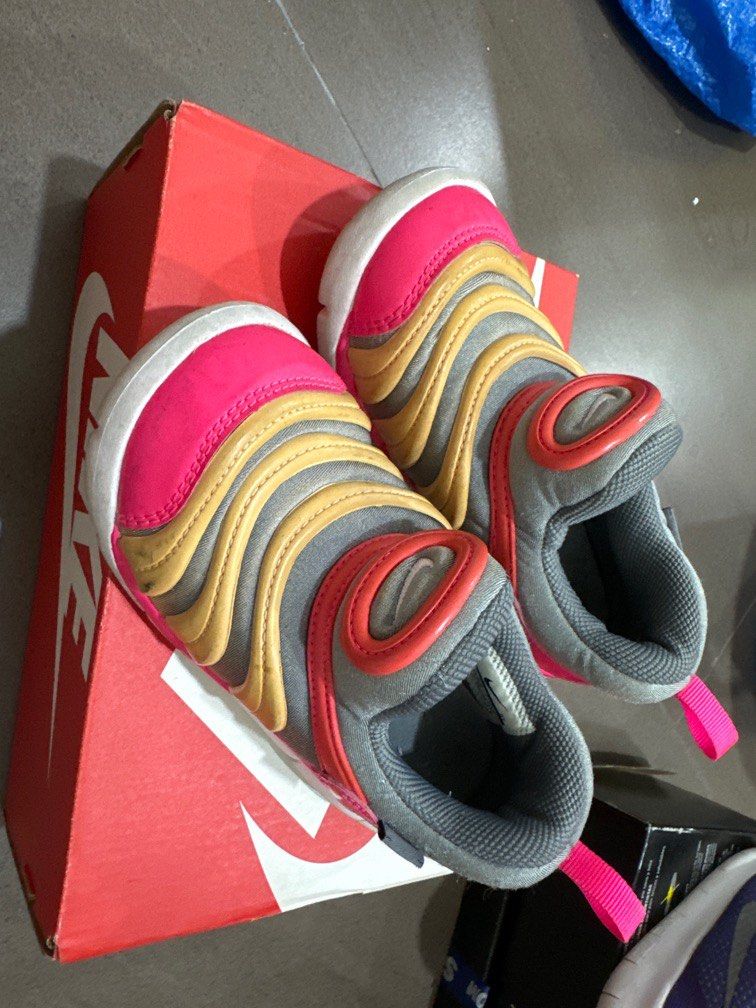 Nike caterpillar shoe 10C pink, Babies & Kids, Babies & Kids Fashion on