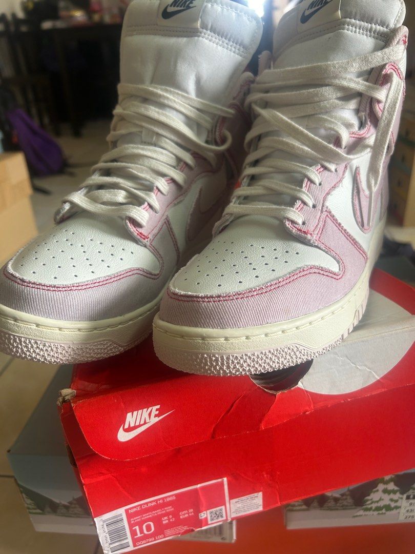 Nike Dunk Hi 1985 (Barely Rose), Men's Fashion, Footwear, Sneakers ...