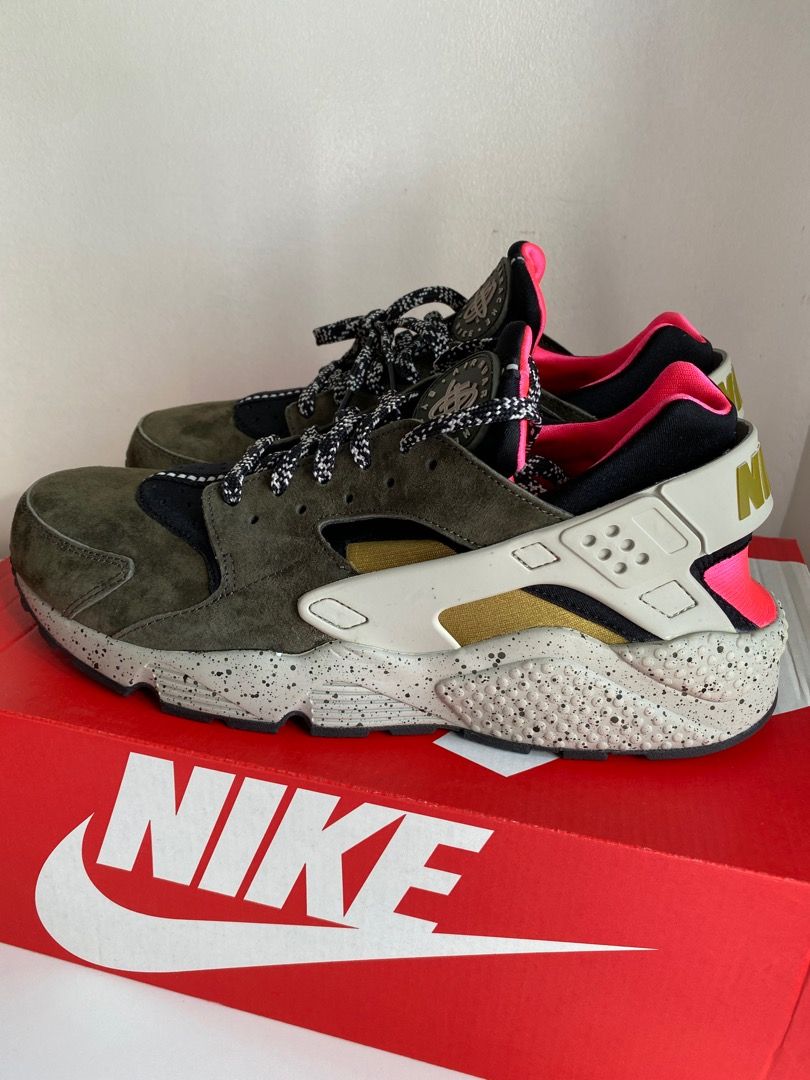 Nike huarache desert moss clearance