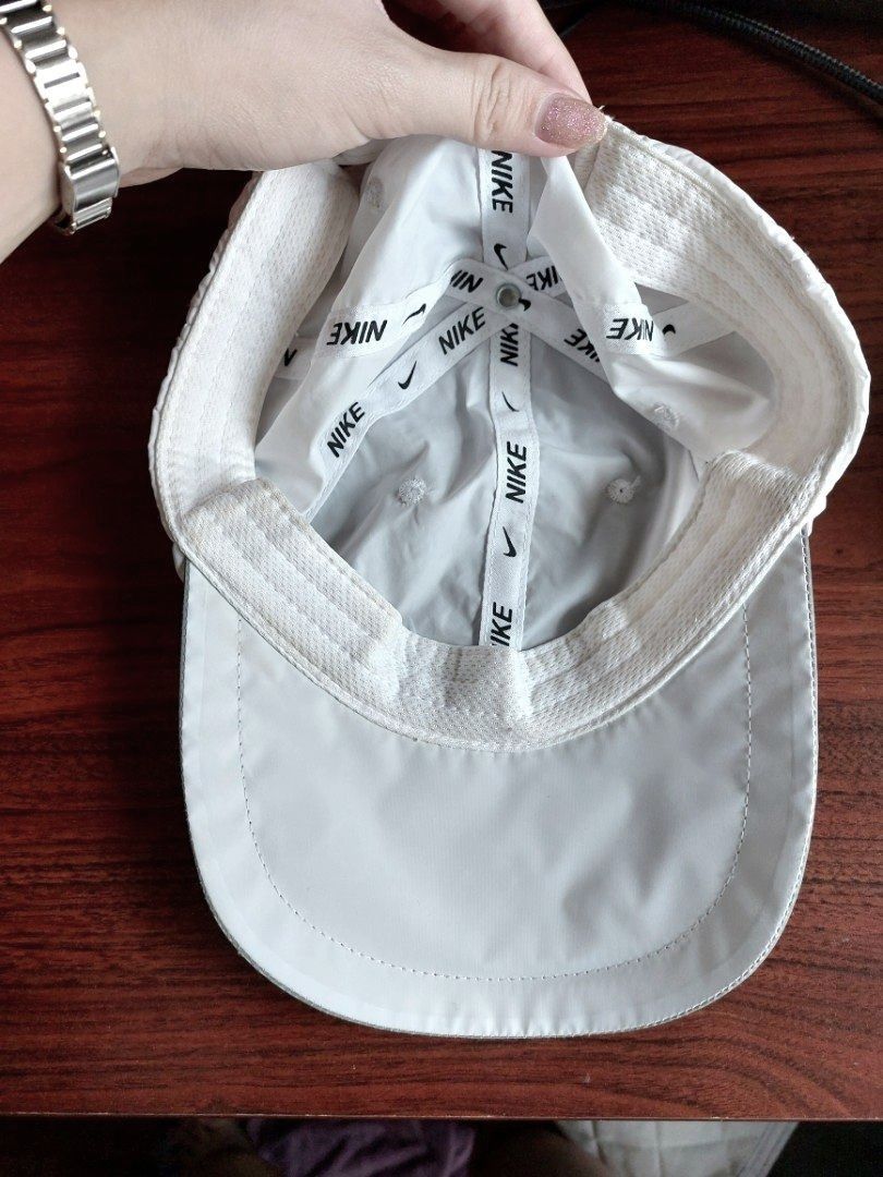 White nike dad hat outlet