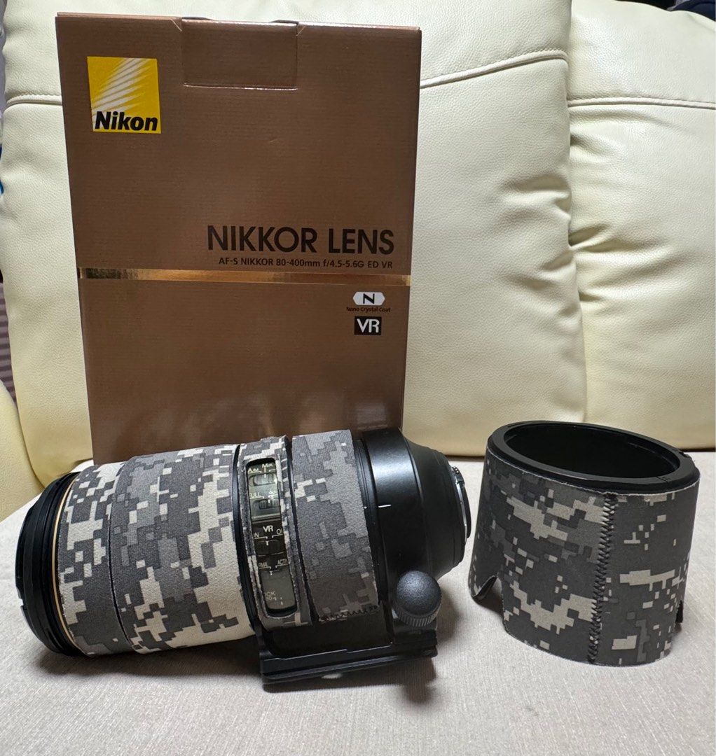 Nikon AF-S 80-400mm f4.5-5.6G ED VR, 攝影器材, 鏡頭及裝備- Carousell