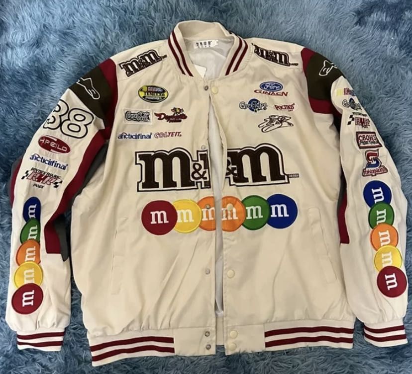 M&m on sale letterman jacket