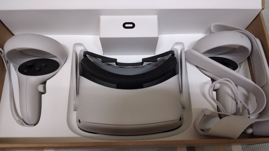 Oculus Quest 2 256GB 有盒另加副廠頭帶, 電子遊戲, 遊戲機配件, VR