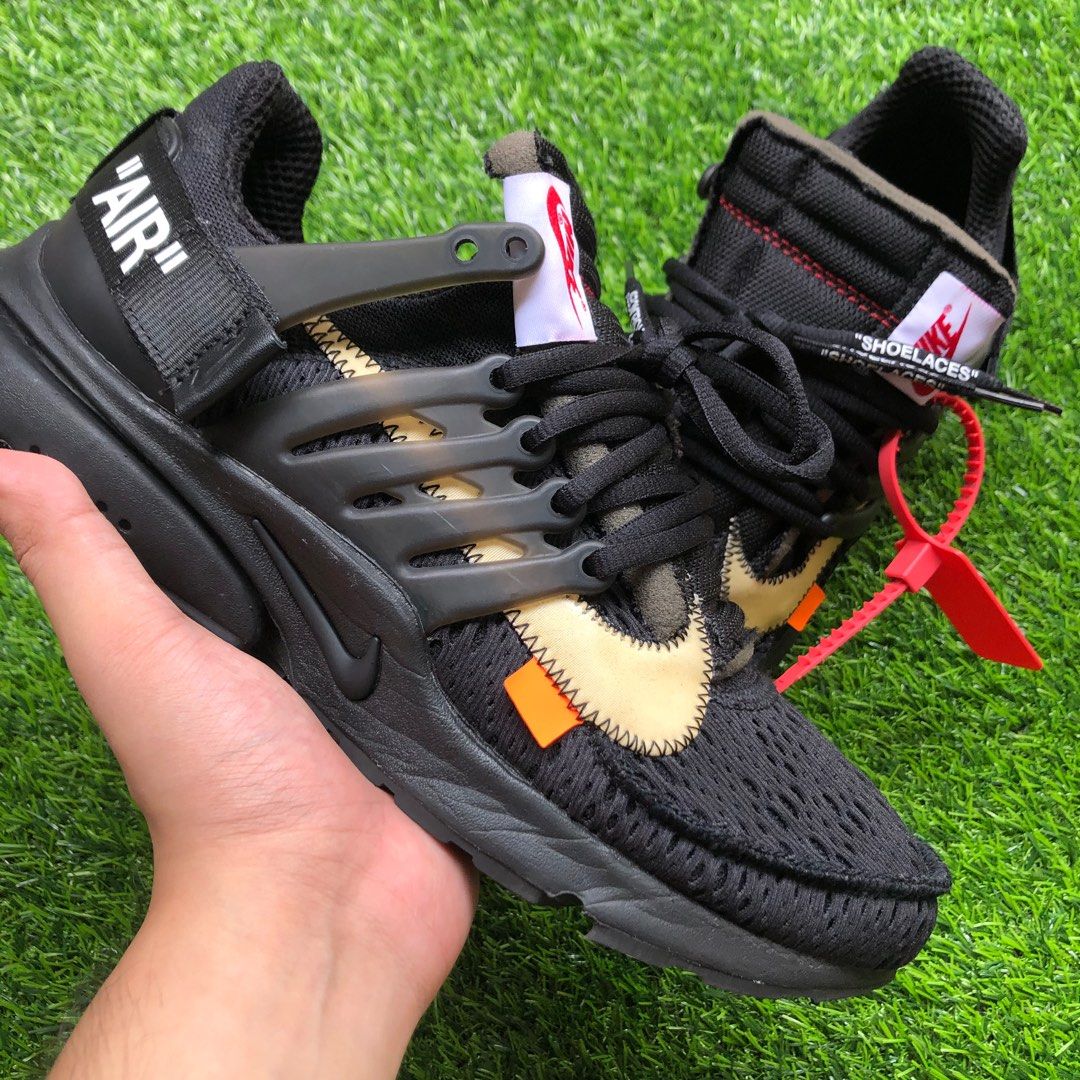 Off White x Air Presto Black Men s Fashion Footwear Sneakers