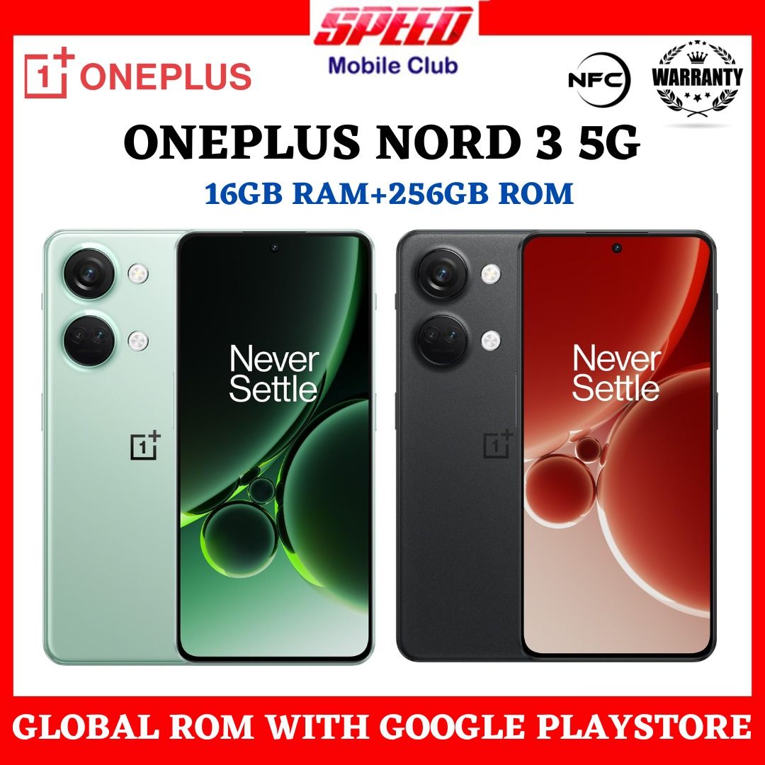 OnePlus Nord 3 5G (16GB+256GB), Brand New With Warranty