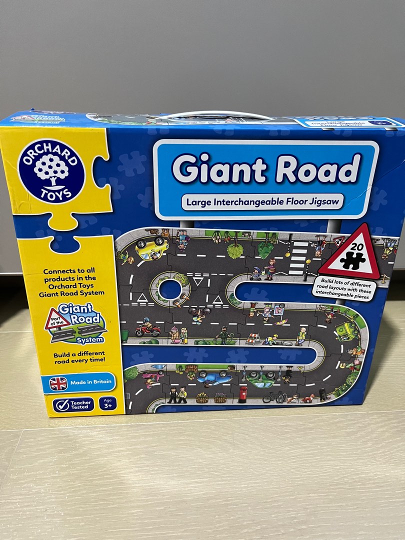 Orchard Toys Giant Road Floor Jigsaw Puzzle, Hobbies & Toys, Toys