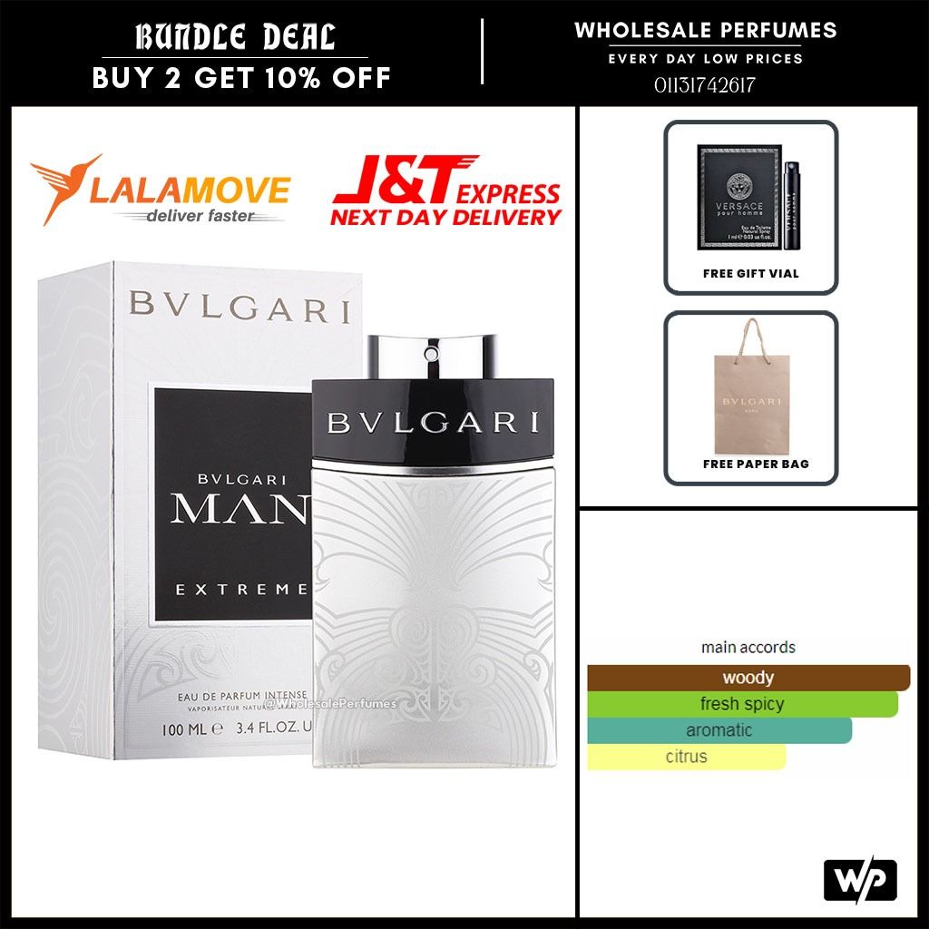 Bvlgari man extreme all black 2025 editions