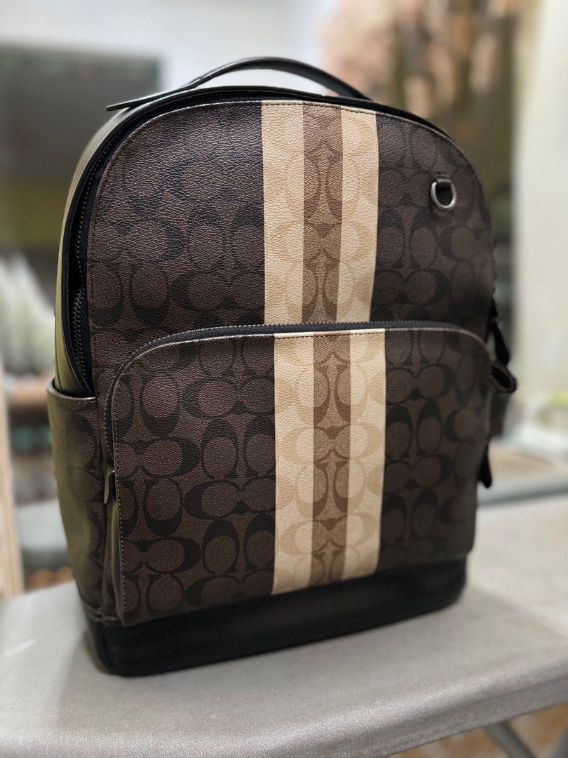Original Coach Graham Backpack, Men's Fashion, Bags, Backpacks on Carousell