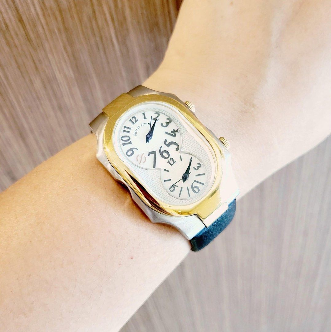 Original Philip Stein Natural Frequency Technology Mother of Pearl dial Watch