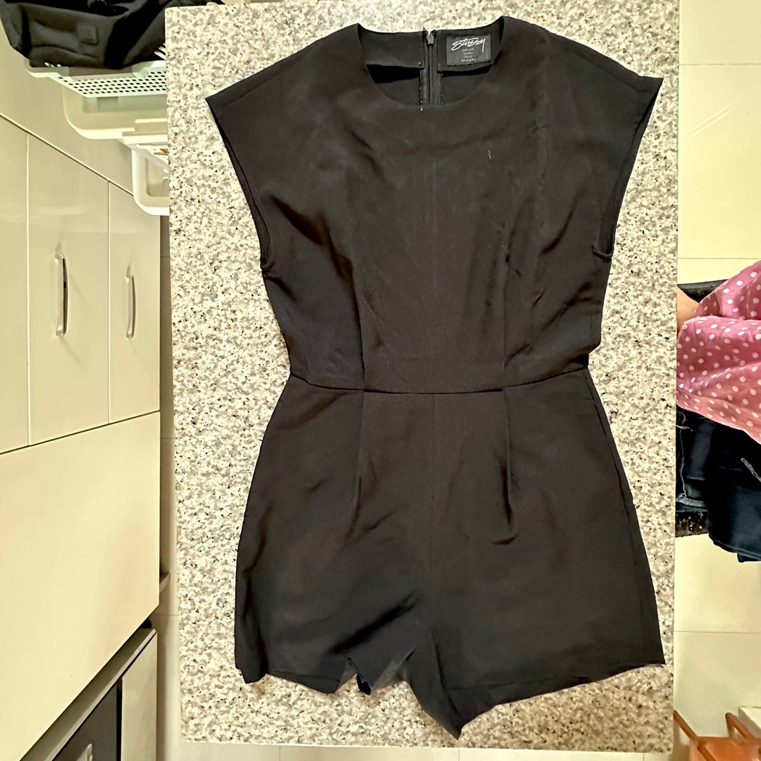 original STUSSY jumpsuit/jumper/romper branded thrift sleeveless