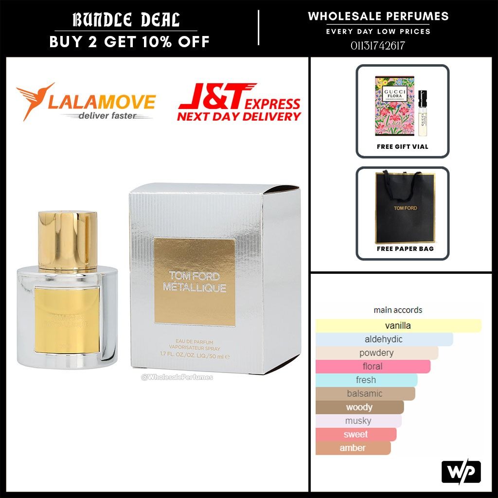 Tom ford metallique 50ml shop