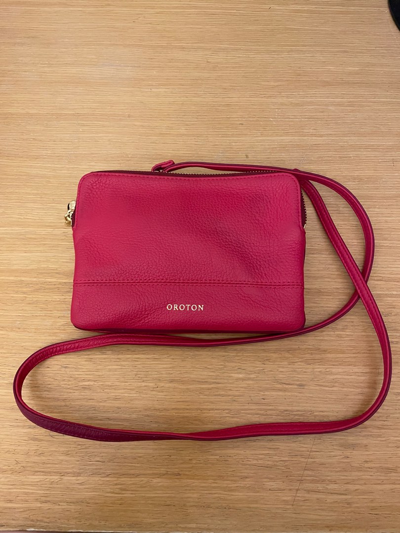 Oroton Sling Bag, Luxury, Bags & Wallets on Carousell